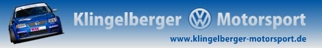 Banner Klingelberger Motorsport, 470 × 70 Pixel